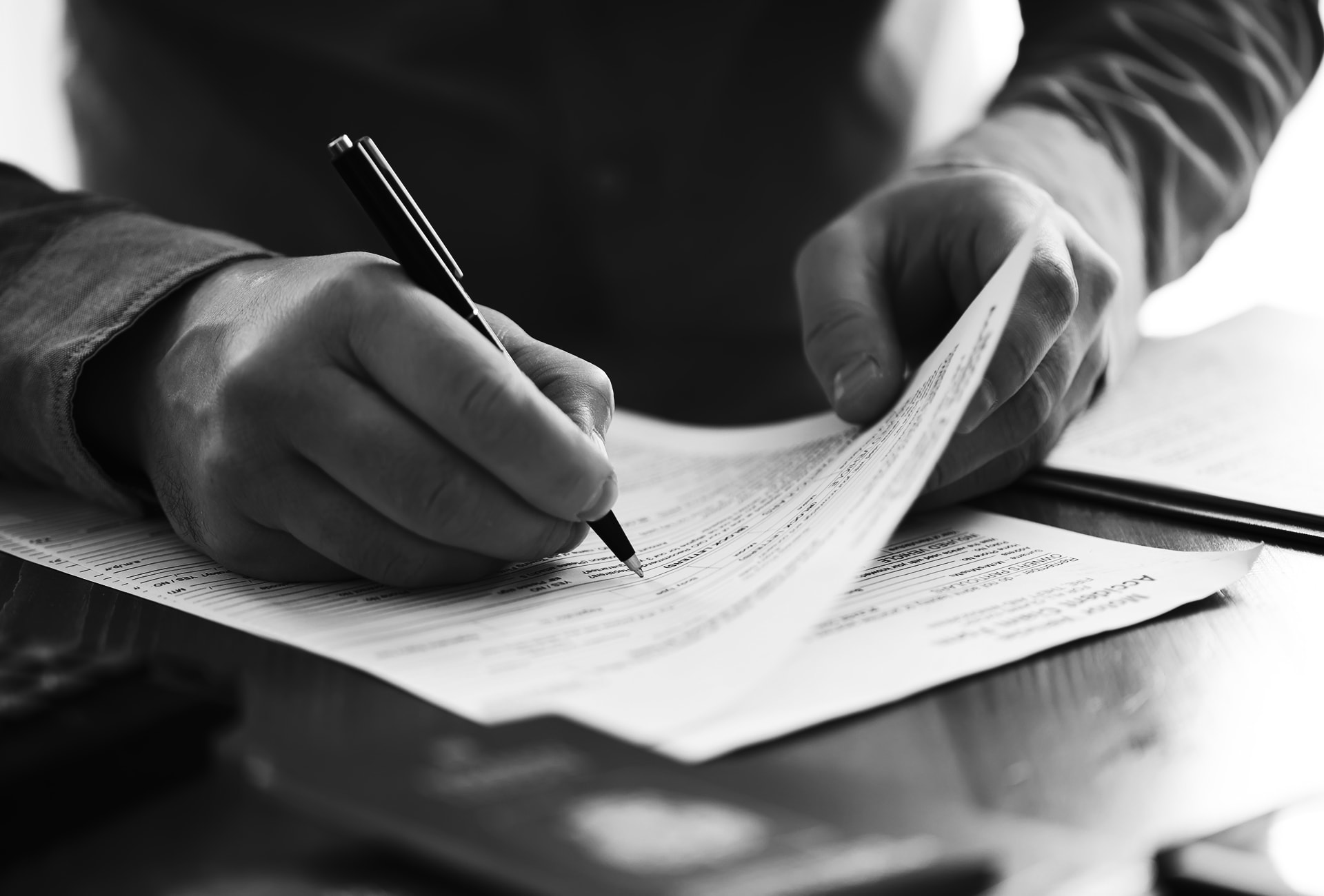 Personalised Document Checklist